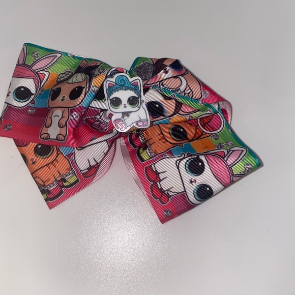 LOL Girls hat and bow barrette - Picture 3 of 3